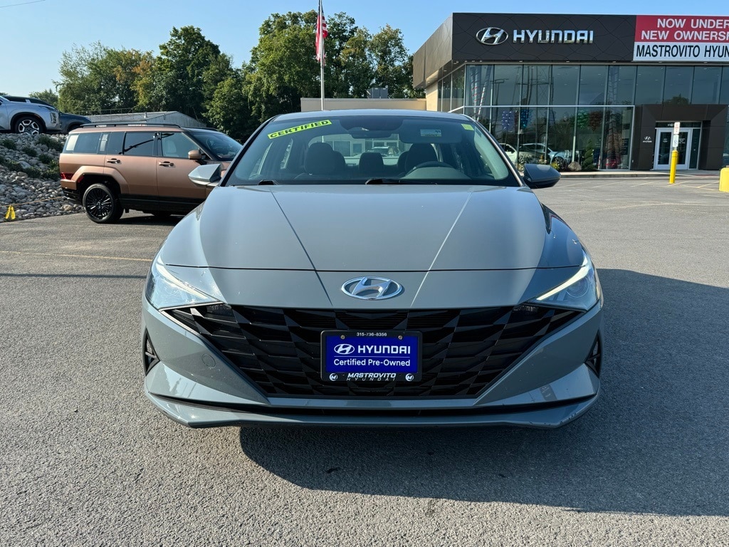 Certified 2022 Hyundai Elantra SEL with VIN KMHLM4AG2NU290144 for sale in New York Mills, NY