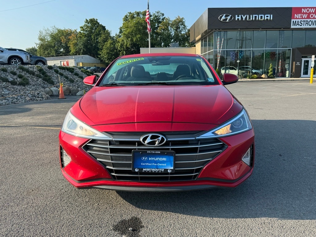 Certified 2020 Hyundai Elantra SE with VIN 5NPD74LF3LH550689 for sale in New York Mills, NY