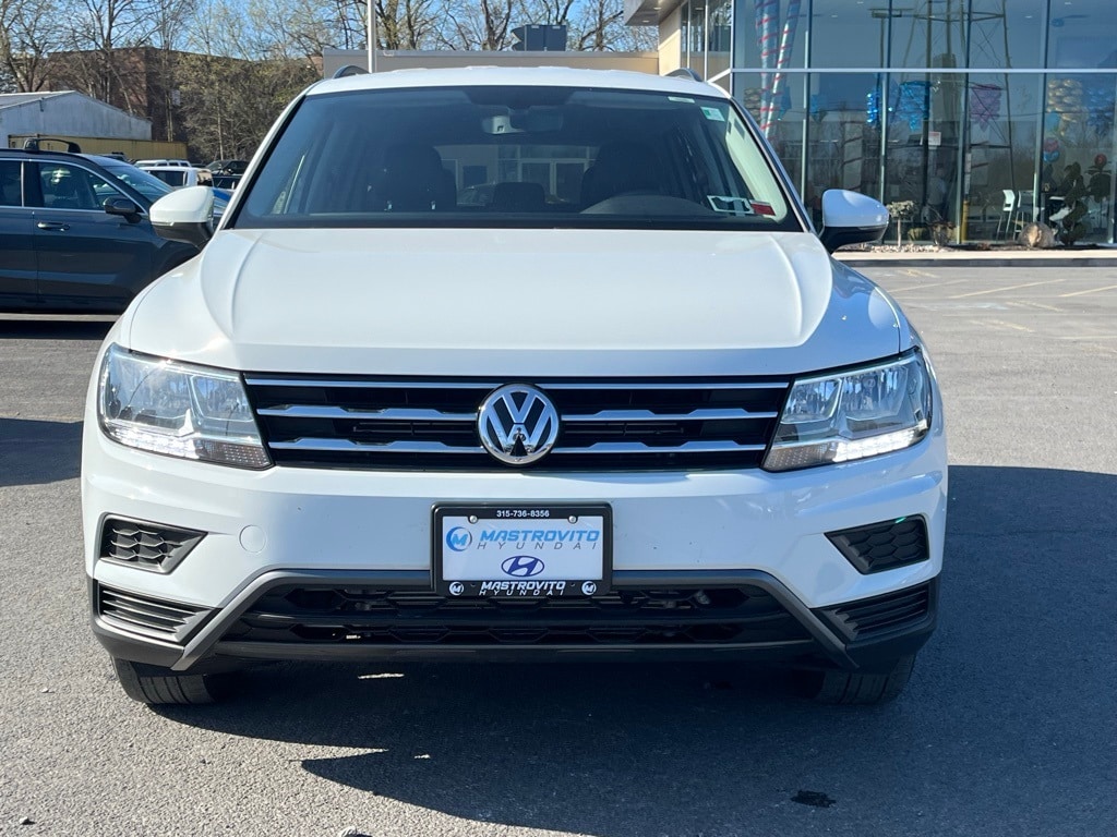 Used 2021 Volkswagen Tiguan SE with VIN 3VV2B7AX7MM091831 for sale in New York Mills, NY