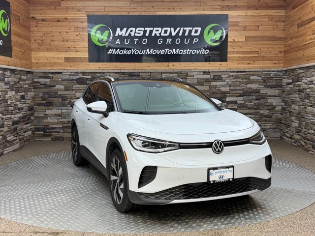 Used 2021 Volkswagen ID.4 PRO S with VIN WVGUNPE28MP057948 for sale in New York Mills, NY