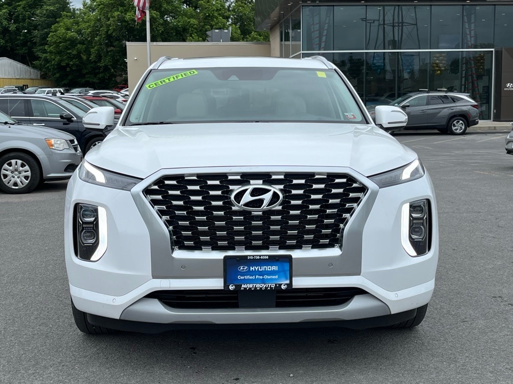 Certified 2022 Hyundai Palisade Limited with VIN KM8R5DHE5NU378049 for sale in New York Mills, NY