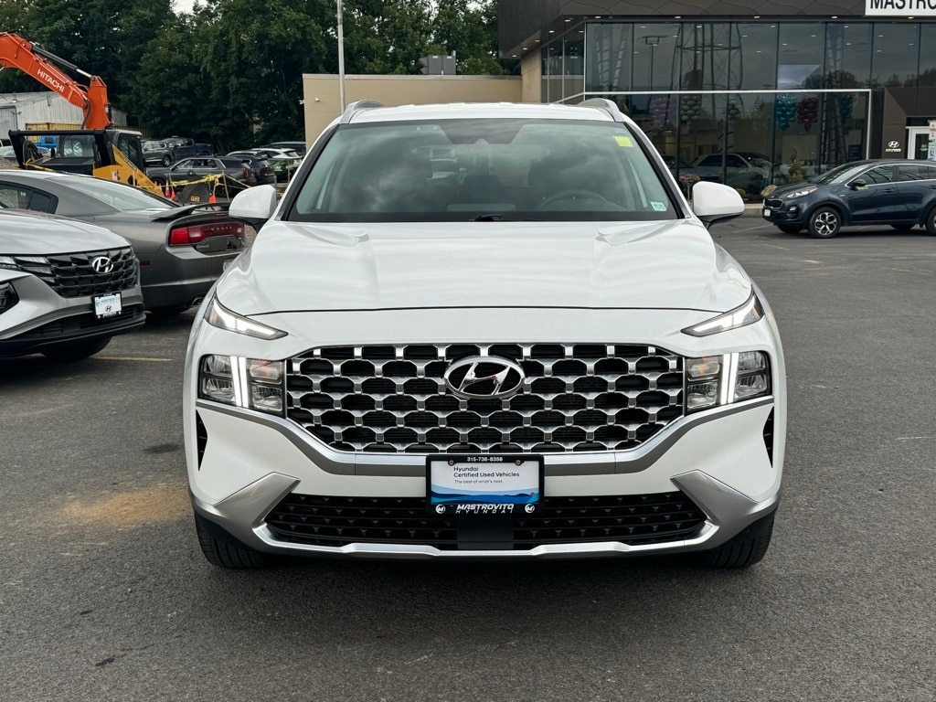 Certified 2022 Hyundai Santa Fe SEL with VIN 5NMS2DAJ8NH424700 for sale in New York Mills, NY