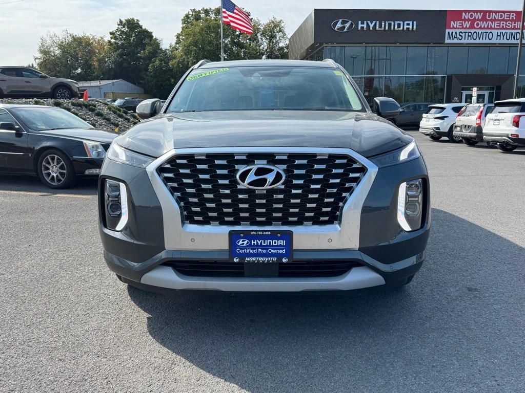 Certified 2022 Hyundai Palisade Limited with VIN KM8R5DHE6NU390193 for sale in New York Mills, NY