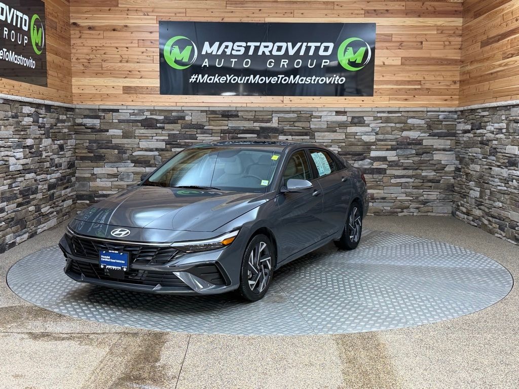 Certified 2025 Hyundai Elantra Hybrid Limited Sedan