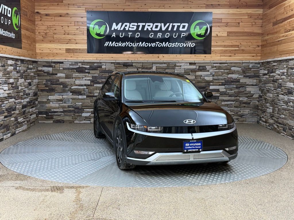 Certified 2023 Hyundai IONIQ 5 SEL with VIN KM8KNDAF8PU124374 for sale in New York Mills, NY