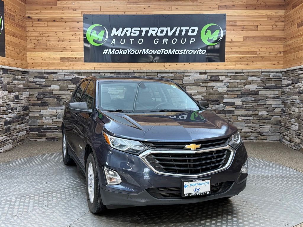 Used 2018 Chevrolet Equinox LS with VIN 3GNAXREV9JL293398 for sale in New York Mills, NY