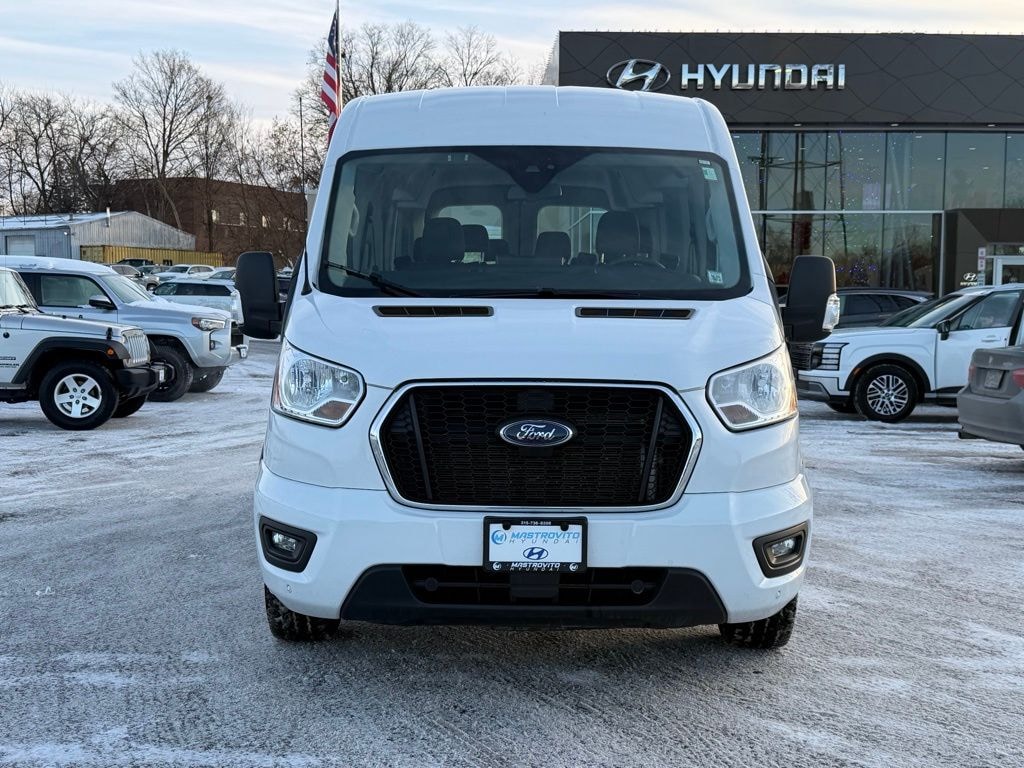 Used 2022 Ford Transit-350 Passenger Wagon Medium Roof Van