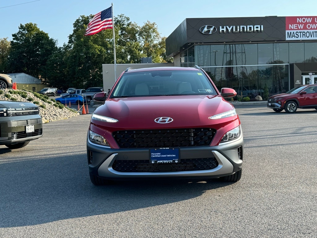 Certified 2022 Hyundai Kona Limited with VIN KM8K5CA31NU849540 for sale in New York Mills, NY