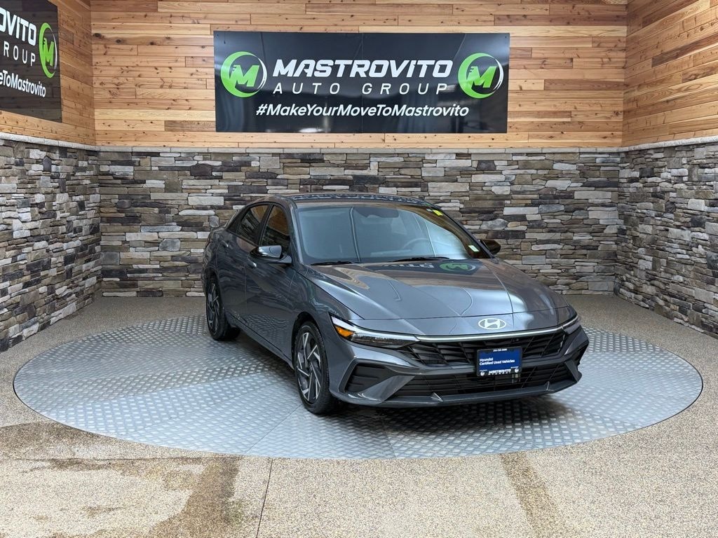 Certified 2025 Hyundai Elantra Hybrid SEL Sport Sedan