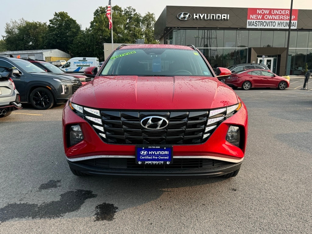 Certified 2022 Hyundai Tucson SEL with VIN 5NMJBCAE5NH060342 for sale in New York Mills, NY