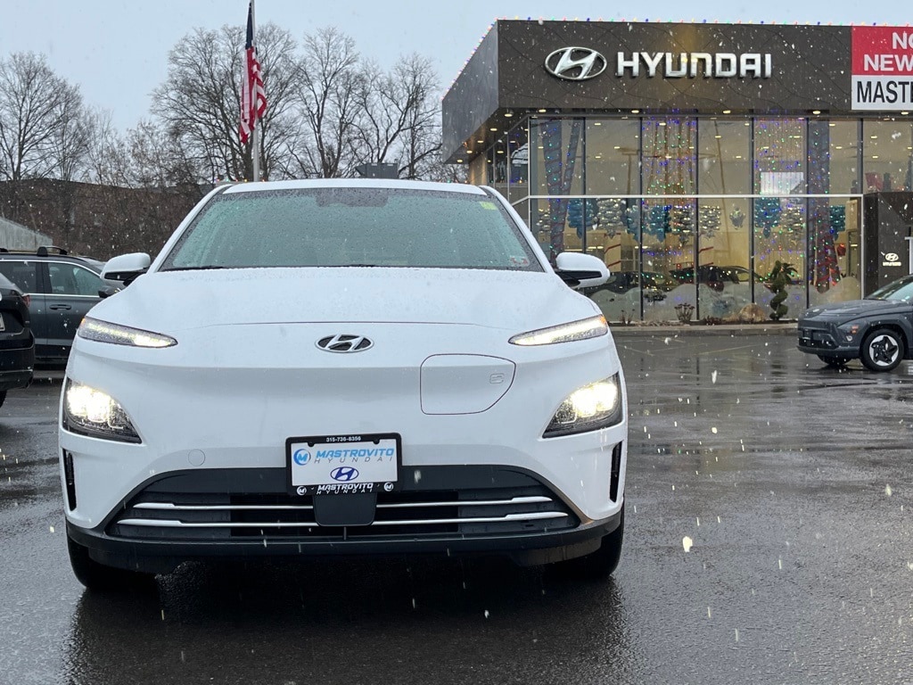 Certified 2023 Hyundai Kona EV Limited with VIN KM8K53AG0PU171269 for sale in New York Mills, NY