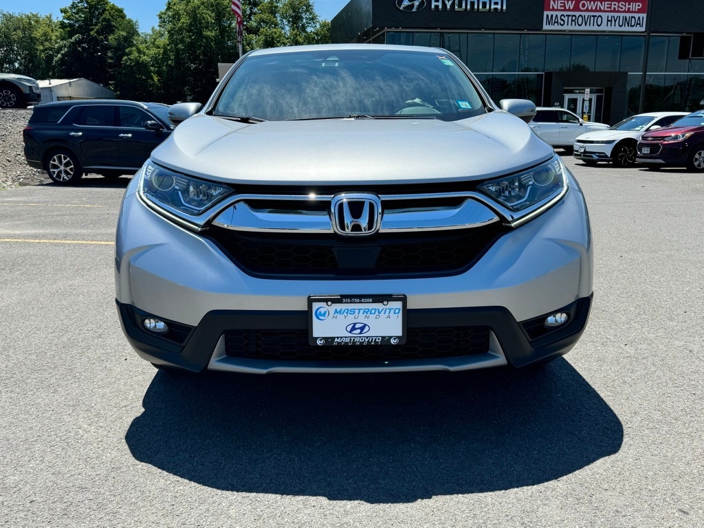 Used 2018 Honda CR-V EX-L with VIN 7FARW2H86JE022894 for sale in New York Mills, NY