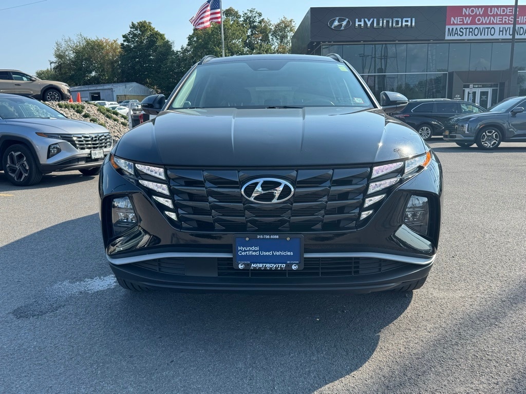 Certified 2022 Hyundai Tucson SEL with VIN 5NMJFCAE6NH014989 for sale in New York Mills, NY