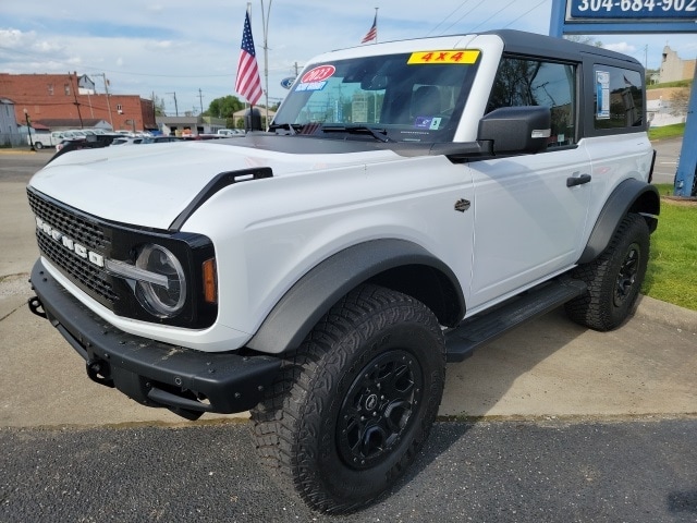 Used 2023 Ford Bronco 2-Door Wildtrak with VIN 1FMDE5CP6PLB97544 for sale in St. Marys, WV