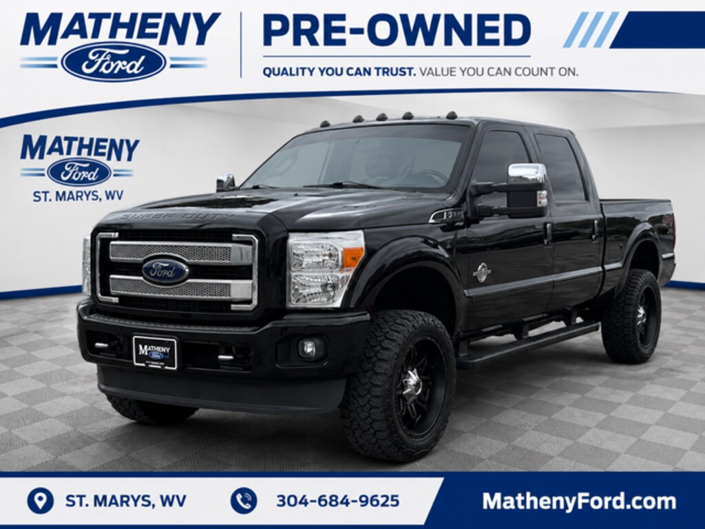 Used 2015 Ford F-250SD Platinum Truck