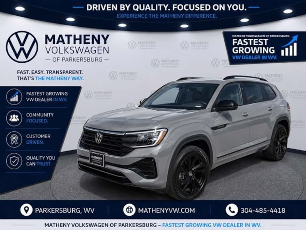 Used 2025 Volkswagen Atlas Cross Sport 2.0T SEL R-Line Black