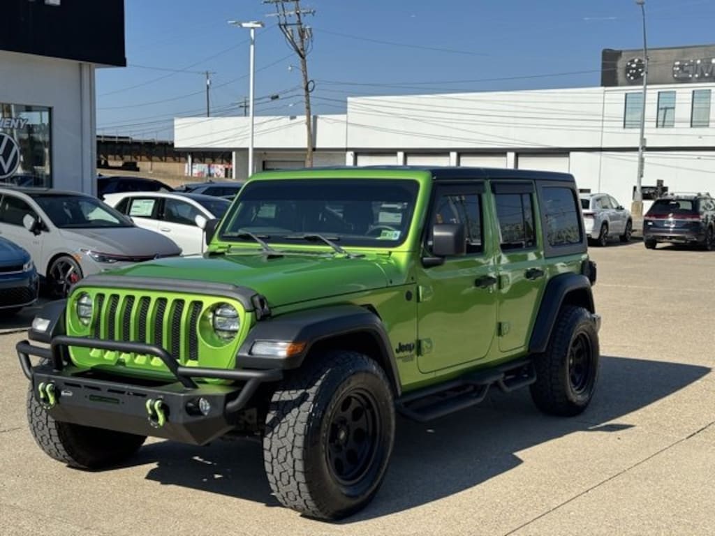 Used 2018 Jeep Wrangler Unlimited Sport S