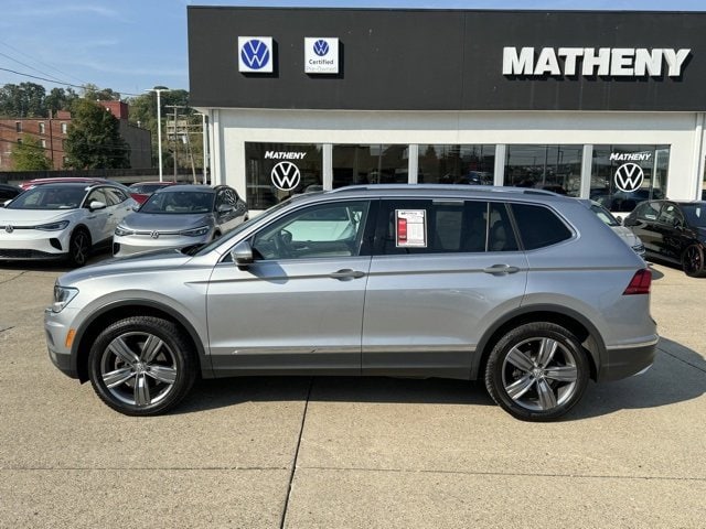 Used 2020 Volkswagen Tiguan SEL with VIN 3VV2B7AX6LM132156 for sale in Parkersburg, WV