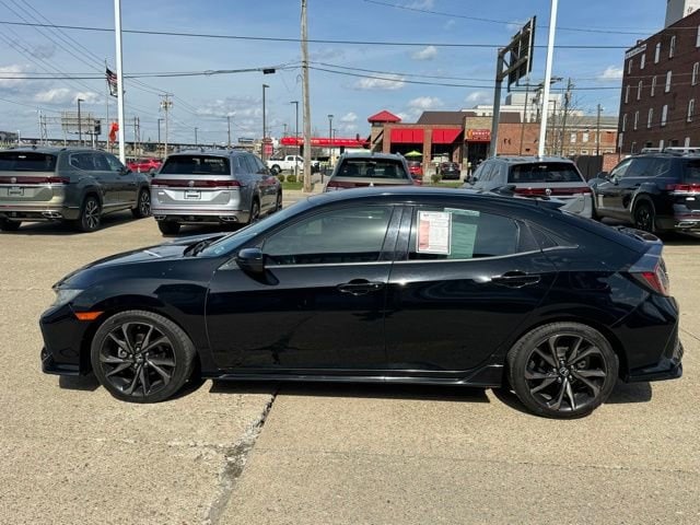 Used 2018 Honda Civic Hatchback Sport with VIN SHHFK7G41JU224515 for sale in Parkersburg, WV