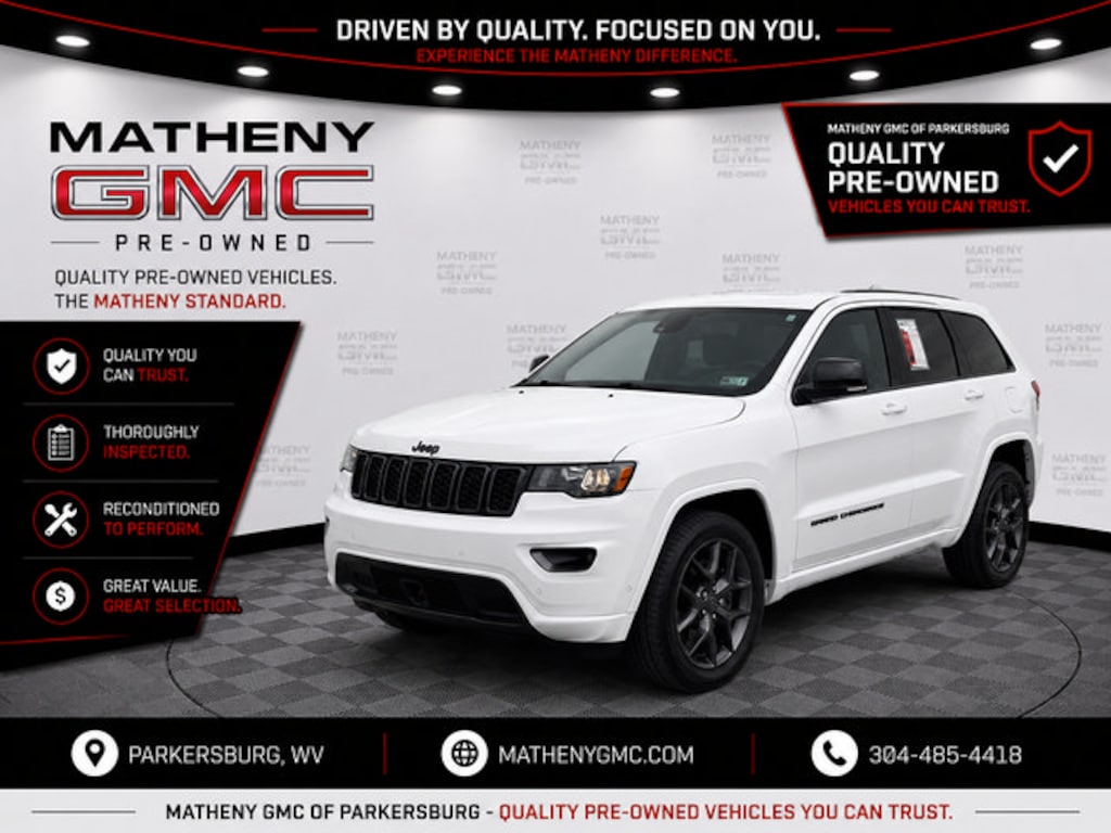 Used 2021 Jeep Grand Cherokee 80th Anniversary 4x4 SUV