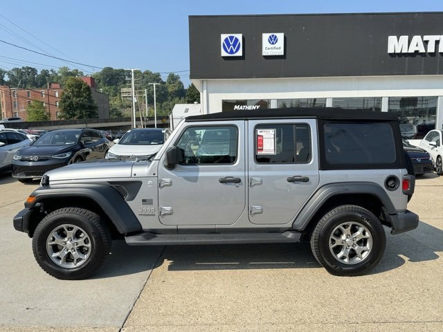 Used 2020 Jeep Wrangler Unlimited Freedom with VIN 1C4HJXDG1LW241874 for sale in Parkersburg, WV