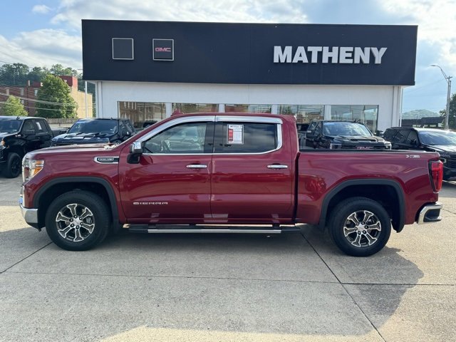 Certified 2019 GMC Sierra 1500 SLT with VIN 1GTU9DED1KZ121984 for sale in Parkersburg, WV