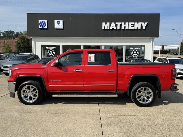 Used 2018 GMC Sierra 1500 SLT with VIN 3GTU2NEC3JG409926 for sale in Parkersburg, WV