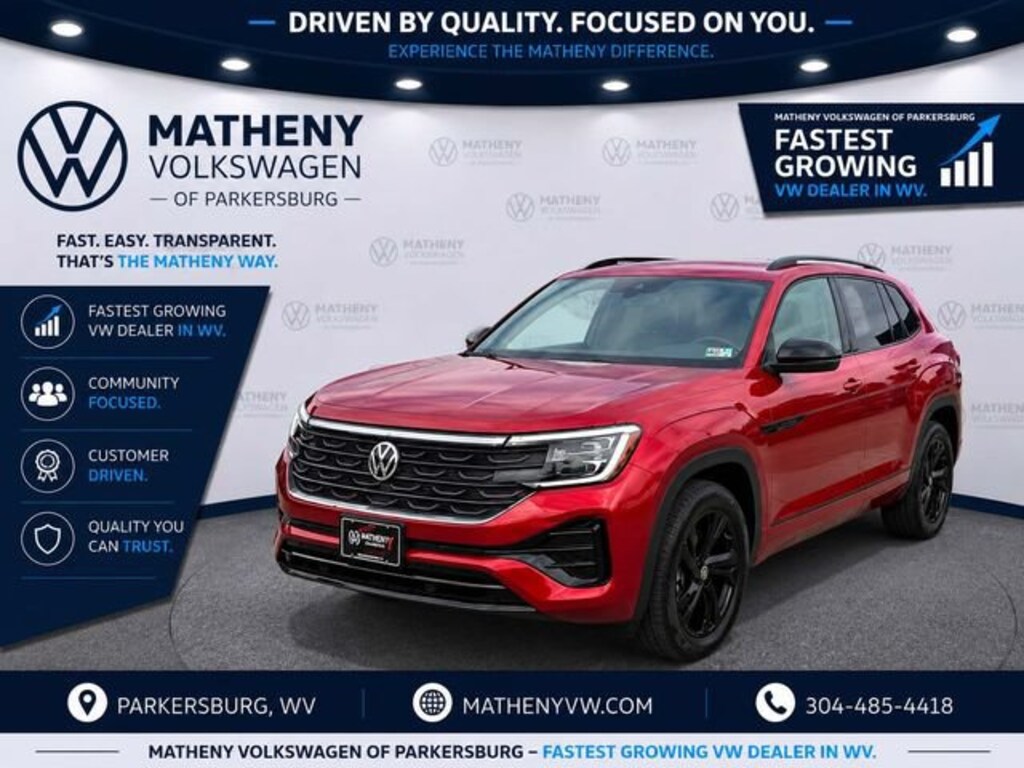 Used 2025 Volkswagen Atlas Cross Sport 2.0T SEL R-Line Black