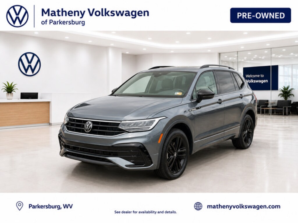 Used 2022 Volkswagen Tiguan 2.0T SE R-Line Black SUV