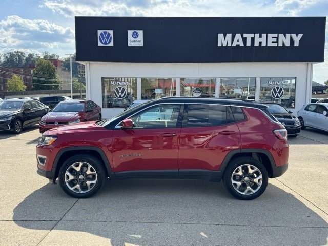 Used 2018 Jeep Compass Limited with VIN 3C4NJDCB1JT283116 for sale in Parkersburg, WV