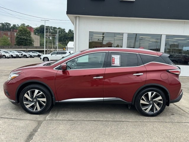 Used 2017 Nissan Murano Platinum with VIN 5N1AZ2MH9HN145151 for sale in Parkersburg, WV