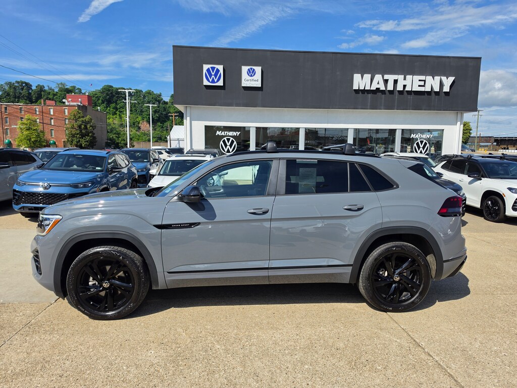 Certified 2025 Volkswagen Atlas Cross Sport 2.0T SEL R-Line Black SUV