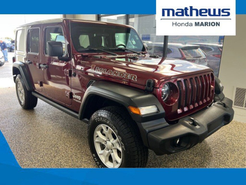 Used 2021 Jeep Wrangler Unlimited Sport SUV