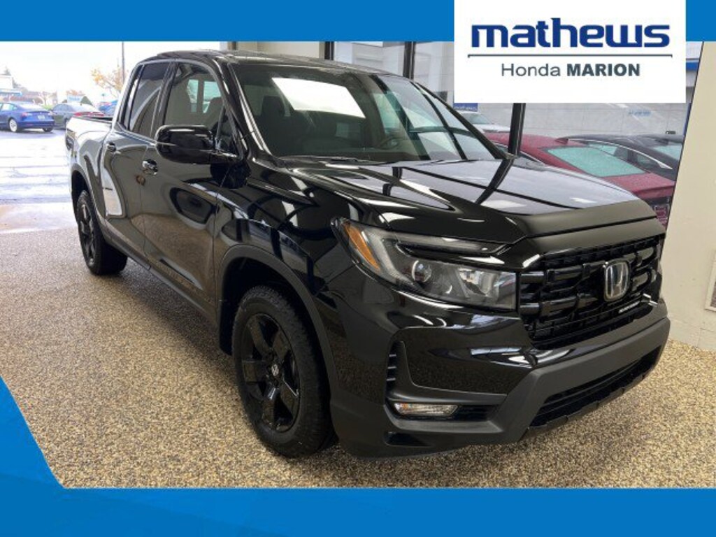 New 2026 Honda Ridgeline Black Edition Truck Crew Cab