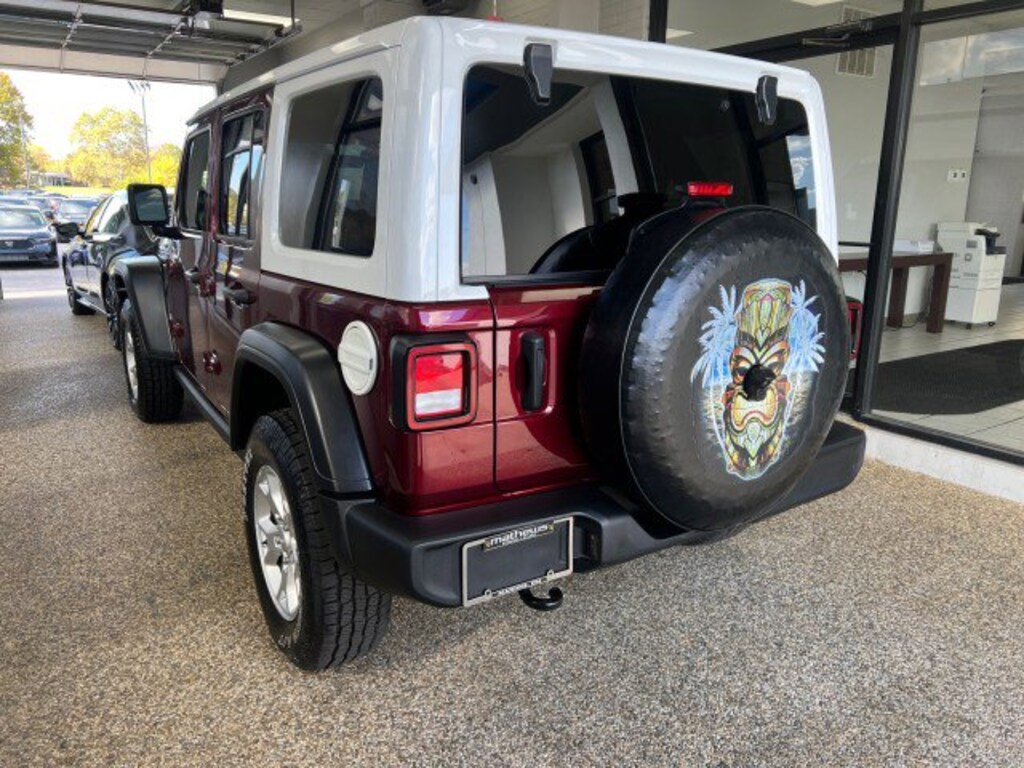 Used 2021 Jeep Wrangler Unlimited Sport SUV