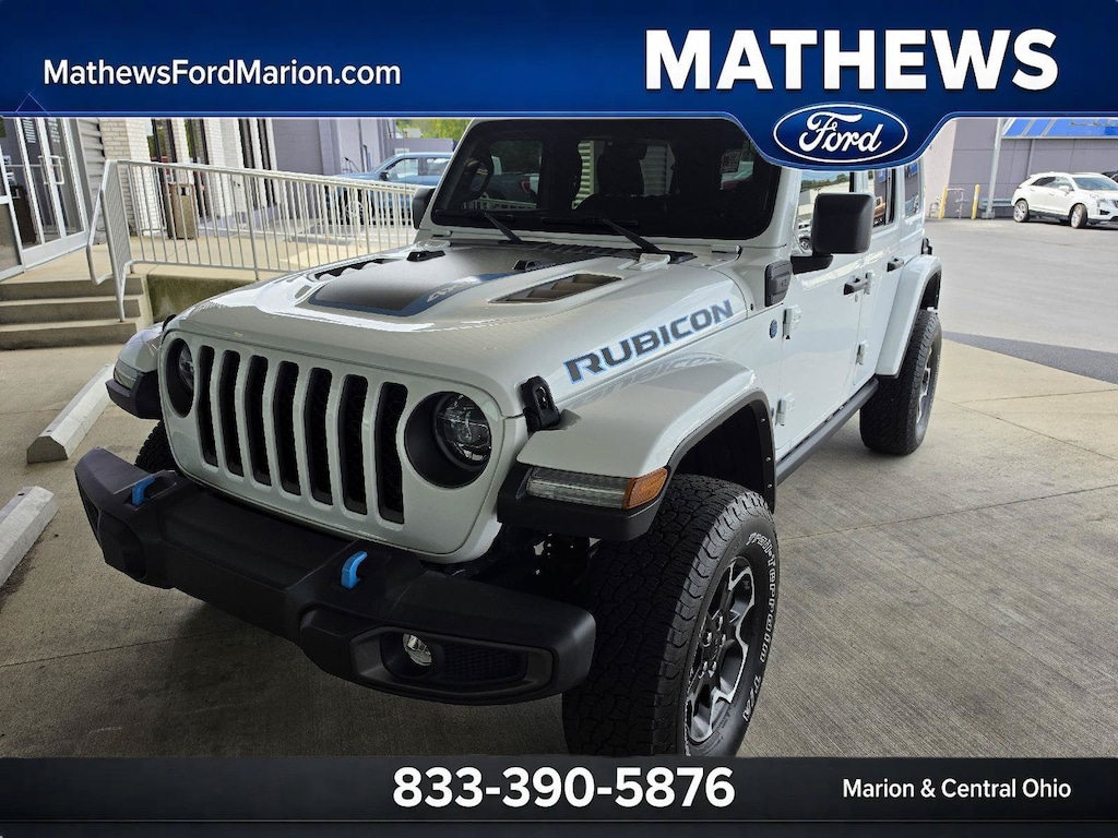 Used 2021 Jeep Wrangler 4xe Rubicon SUV