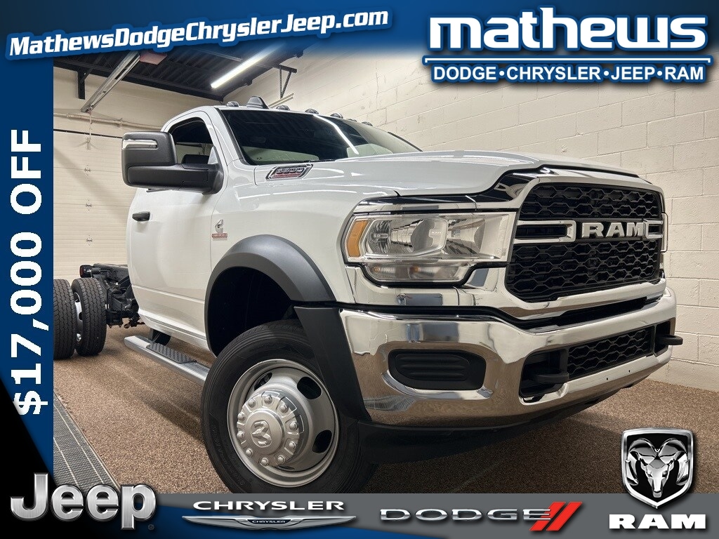 New 2024 Ram 5500 Chassis Cab 5500 TRADESMAN CHASSIS REGULAR CAB 4X2 84' CA Pickup