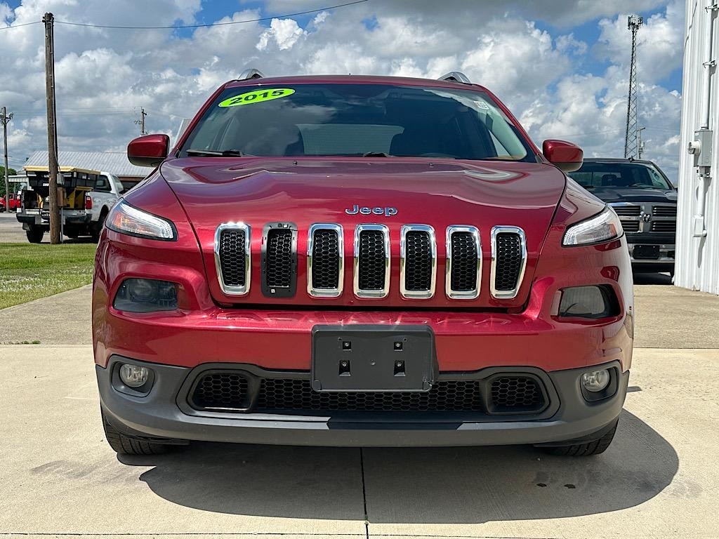 Used 2015 Jeep Cherokee Latitude with VIN 1C4PJLCB5FW657201 for sale in Mount Vernon, OH