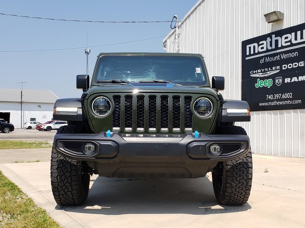 Used 2023 Jeep Wrangler 4xe Rubicon 4XE with VIN 1C4JJXR63PW629325 for sale in Mount Vernon, OH