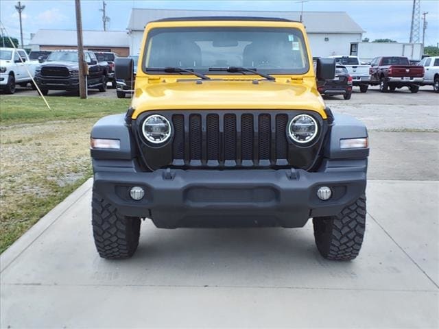 Used 2020 Jeep Wrangler Unlimited Willys with VIN 1C4HJXDN4LW188697 for sale in Mount Vernon, OH