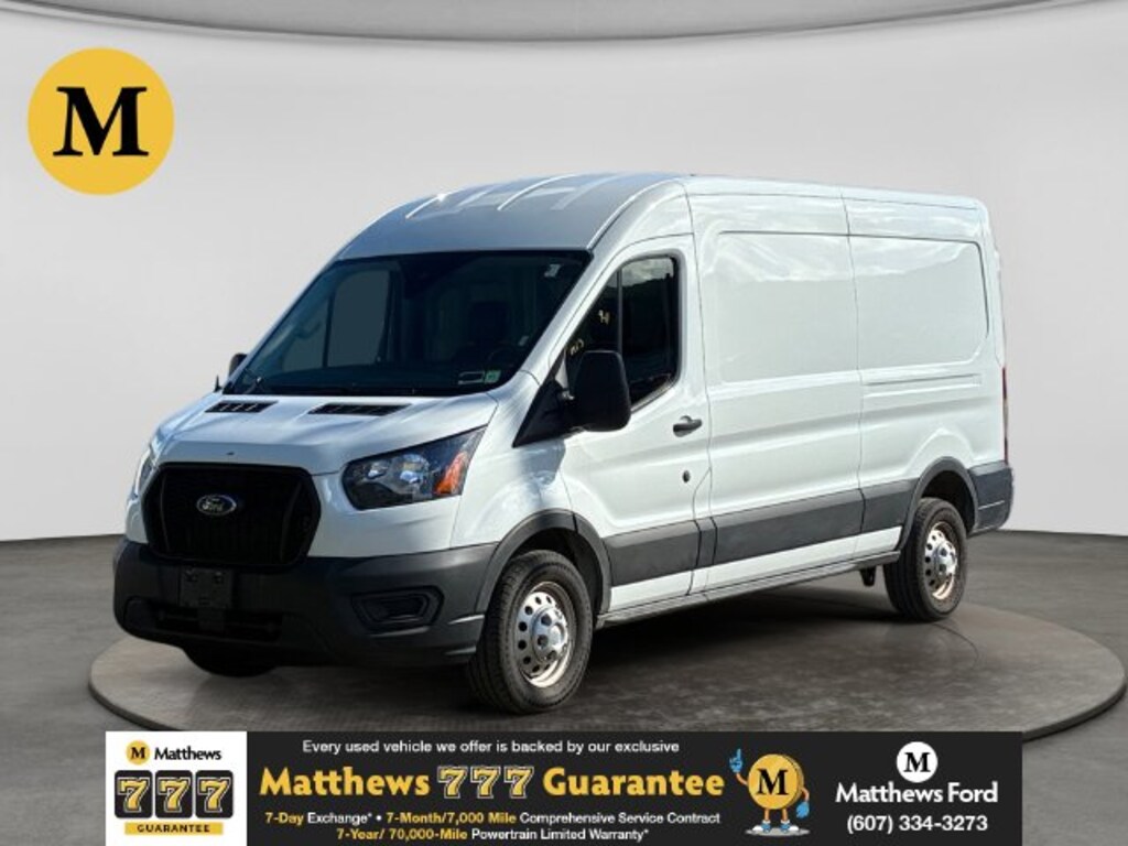 Certified 2025 Ford Transit-250 Cargo Base Van Medium Roof Van