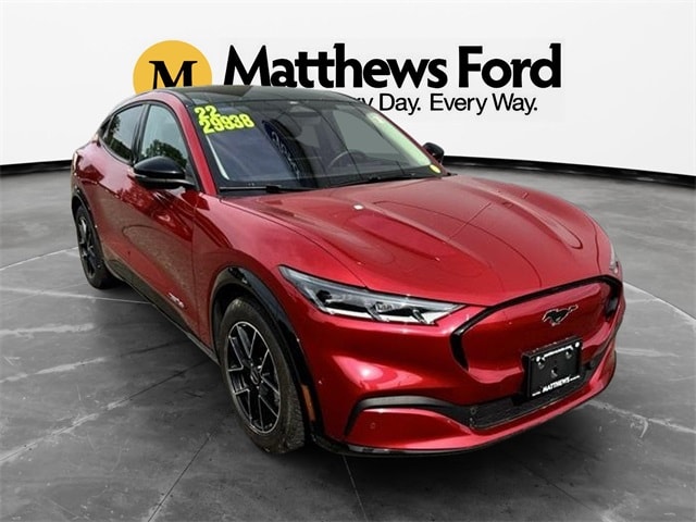 Used 2022 Ford Mustang Mach-E Premium AWD with VIN 3FMTK3SUXNMA41437 for sale in Norwich, NY