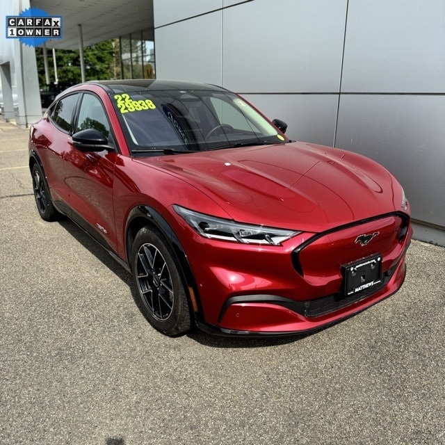 Used 2022 Ford Mustang Mach-E Premium AWD with VIN 3FMTK3SUXNMA41437 for sale in Norwich, NY