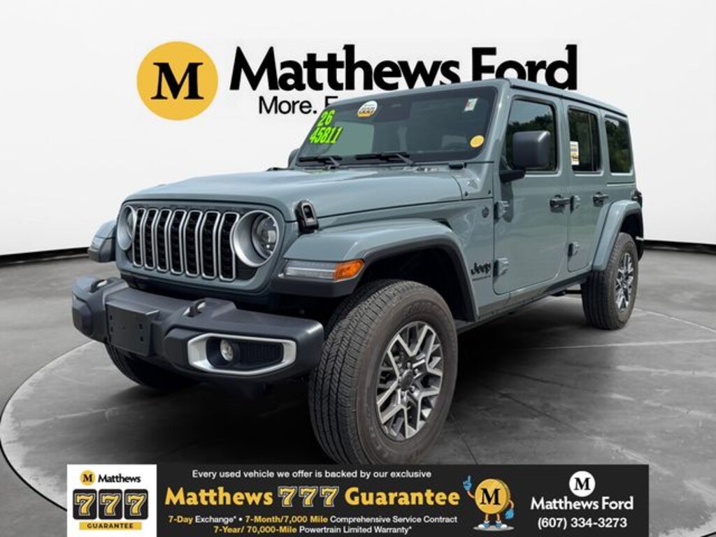 Used 2026 Jeep Wrangler Sahara SUV