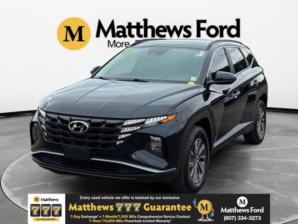 Used 2022 Hyundai Tucson Hybrid Blue SUV