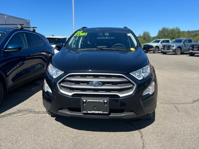 Used 2022 Ford EcoSport SE with VIN MAJ6S3GL9NC456953 for sale in Norwich, NY