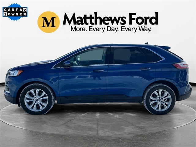 Used 2020 Ford Edge Titanium with VIN 2FMPK4K9XLBB62213 for sale in Norwich, NY