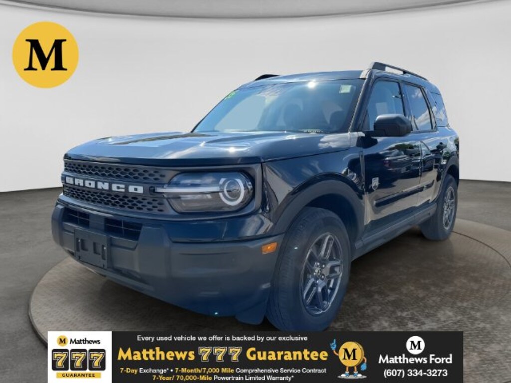 Certified 2025 Ford Bronco Sport Big Bend SUV