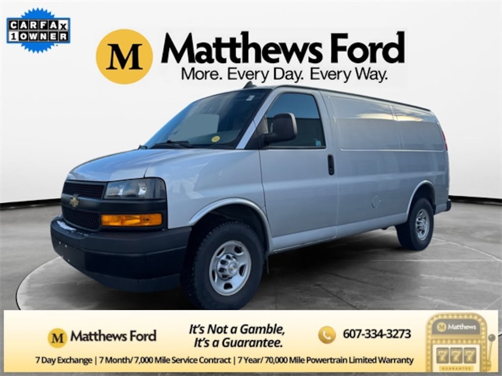 Used 2022 Chevrolet Express 2500 Work Van Van Cargo Van