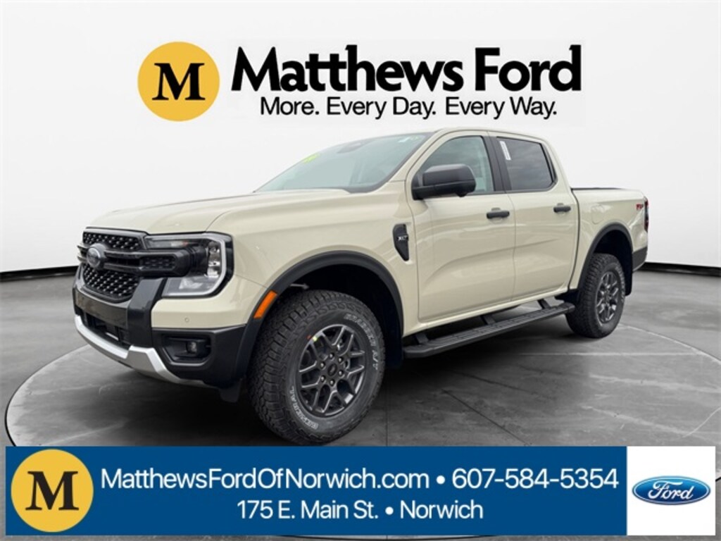 New 2025 Ford Ranger XLT Truck SuperCrew